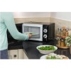 Russell Hobbs RHRETMM705B 17L Retro Solo Microwave - Black