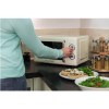 Russell Hobbs 17L Retro Solo Microwave - Cream
