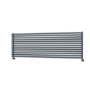 Ravello Dark Grey Anthracite Square Designer Radiator 585x1800mm Single Panel 4744 BTU