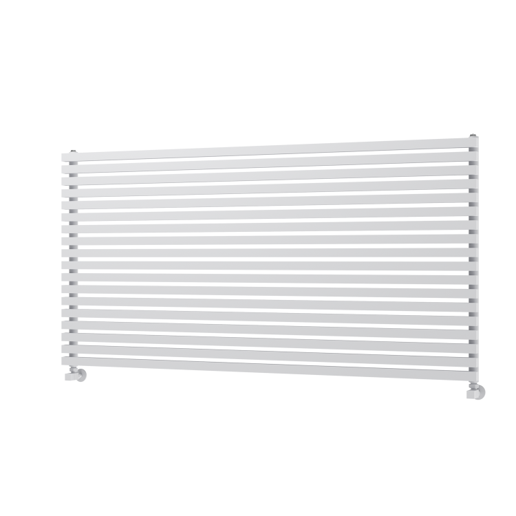 Ravello White Square Designer Radiator 810x1600mm Single Panel 5908 BTU