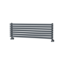 Ravello Dark Grey Anthracite Square Designer Radiator 315x1000mm Single Panel 1502 BTU