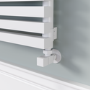 Ravello White Square Designer Radiator 315x1000mm Single Panel 1502 BTU