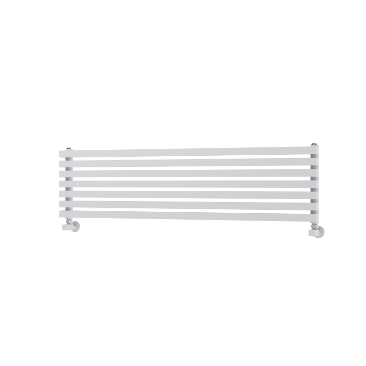 Ravello White Square Designer Radiator 315x1200mm Single Panel 1771 BTU