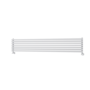 Ravello White Square Designer Radiator 315x1800mm Single Panel 2556 BTU