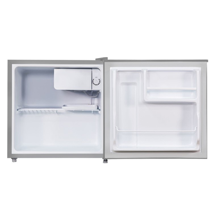 Refurbished Russell Hobbs RHTTF0E1SS Freestanding 43 Litre Fridge Stainless Steel
