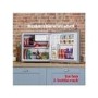 Refurbished Russell Hobbs RHTTF0E1SS Freestanding 43 Litre Fridge Stainless Steel