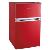 Russell Hobbs RHUCFF50R Under Counter Top Mount Freestanding Fridge Freezer - Red