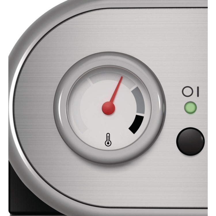 Gaggia RI8525/08 Carezza Deluxe Coffee Machine - Ink Black And Silver