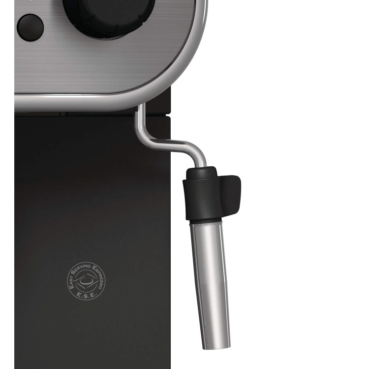 Gaggia RI8525/08 Carezza Deluxe Coffee Machine - Ink Black And Silver