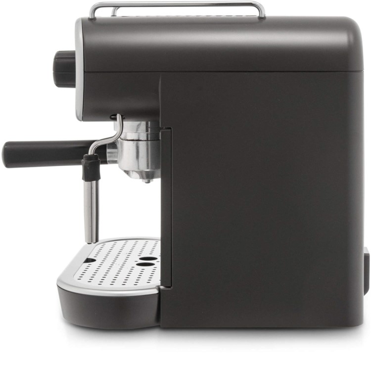 Gaggia RI8525/08 Carezza Deluxe Coffee Machine - Ink Black And Silver