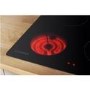 Refurbished Indesit RI860C 58cm Rotary Control 4 Zone Ceramic Hob Black