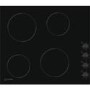 Refurbished Indesit RI860C 58cm Rotary Control 4 Zone Ceramic Hob Black