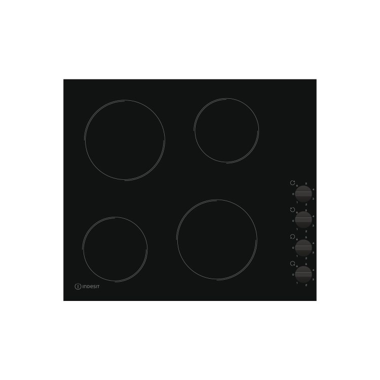 Indesit 58cm 4 Zone Ceramic Hob