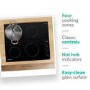 Refurbished Indesit RI860C 58cm 4 Zone Knob Control Ceramic Hob