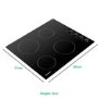 Indesit 58cm 4 Zone Ceramic Hob
