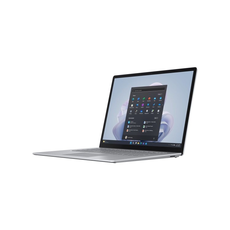 Microsoft Surface Laptop 5 Intel Core i7-1265U 16GB RAM 256GB SSD 15 Inch Windows 11 Pro Touchscreen Laptop - Platinum