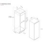 Caple 294L In-column Integrated Larder Fridge
