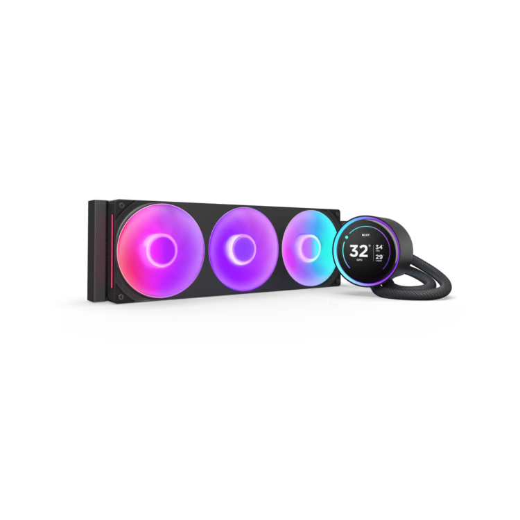 NZXT Kraken Elite 360 RGB 360mm 2400rpm AIO Liquid CPU Cooler
