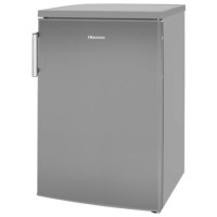 Refurbished Hisense RL170D4BCE Freestanding 137 Litre Under Counter Larder Fridge Stainless Steel