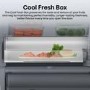 Hotpoint KitchenFit 372 Litre Tall Freestanding Larder Fridge - Silver