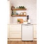 HOTPOINT RLA36P 150 Litre Freestanding Under Counter Larder Fridge 85cm Tall Antibacterial Lining 60cm Wide - White
