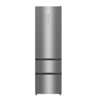 Hisense 368 Litre 60/40 Freestanding Fridge Freezer - Stainless Steel