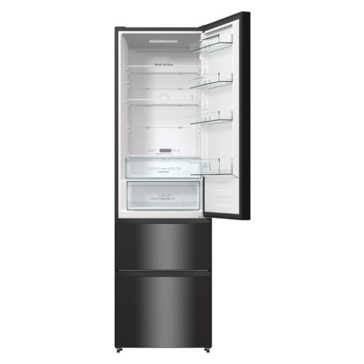 Hisense 368 Litre 60/40 Freestanding Fridge Freezer - Black