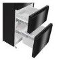 Hisense 368 Litre 60/40 Freestanding Fridge Freezer - Black