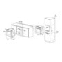 Rangemaster RMB6010BLSS Single Oven - Stainless Steel