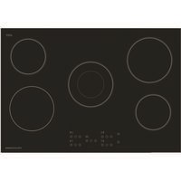 Rangemaster RMB75HPECGL  75cm 5 Zone Ceramic Hob Black Glass