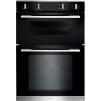 Rangemaster RMB9045BLSS Electric Built In Double Oven - Black