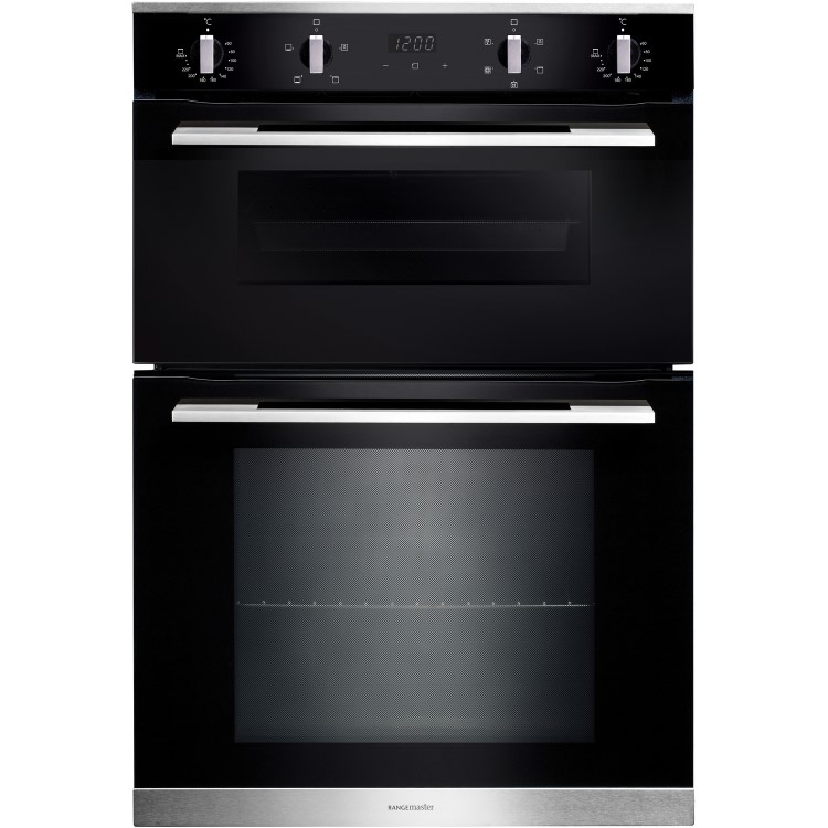 Rangemaster RMB9045BLSS Electric Built In Double Oven - Black