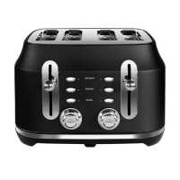 Rangemaster Classic 4 Slice Toaster - Black Rangemaster Classic 4 Slice Toaster - Black
