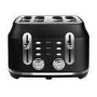 Rangemaster Classic 4 Slice Toaster - Black