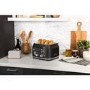 Rangemaster Classic 4 Slice Toaster - Black