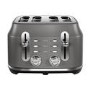 Rangemaster Classic 4 Slice Toaster - Grey