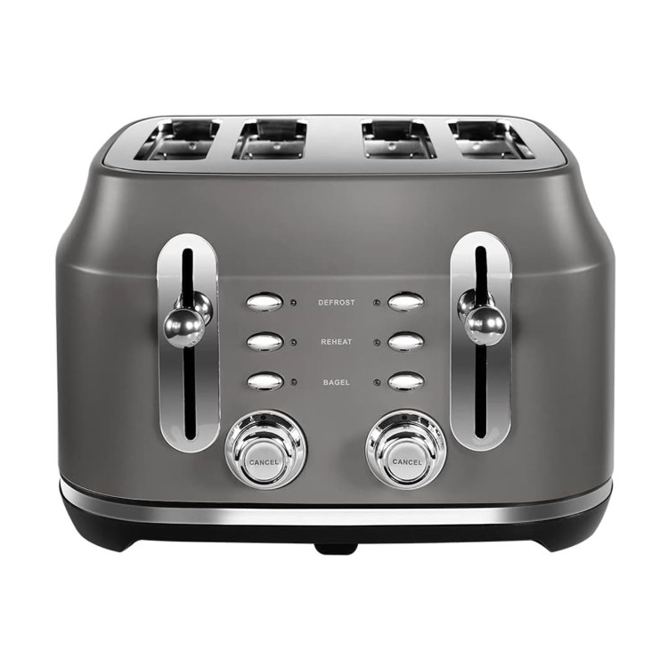 Rangemaster Classic 4 Slice Toaster - Grey
