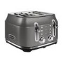 Rangemaster Classic 4 Slice Toaster - Grey