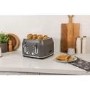 Rangemaster Classic 4 Slice Toaster - Grey