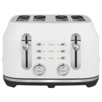 Rangemaster 4 Slice Classic Toaster - Matte White Rangemaster 4 Slice Classic Toaster - Matte White
