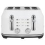 Rangemaster 4 Slice Classic Toaster - Matte White