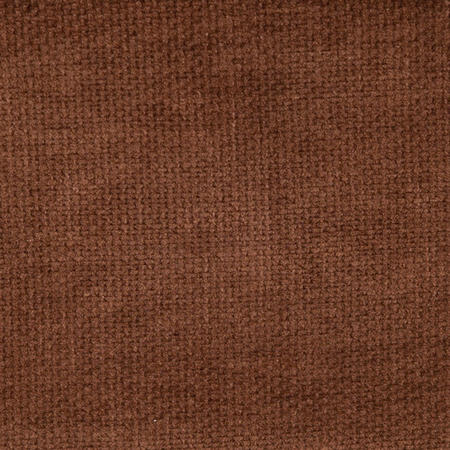 Brown Chenille Footstool - Ramses