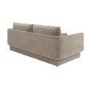 Beige Chenille 3-Seater Sofa - Ramses 
