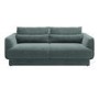 Blue Chenille 3-Seater Sofa - Ramses 