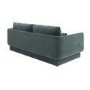 Blue Chenille 3-Seater Sofa - Ramses 