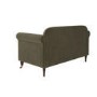 Khaki Green Velvet 2-Seater Sofa - Ramona