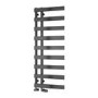 GRADE A1 - Reina Florina Gunmetal Grey Designer Towel Radiator 1235 x 500mm