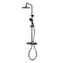 ONLY OPENED - Aqualisa Midas Black Safe Touch Thermostatic Mixer Shower Set