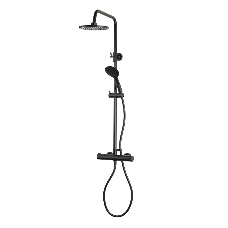 ONLY OPENED - Aqualisa Midas Black Safe Touch Thermostatic Mixer Shower Set