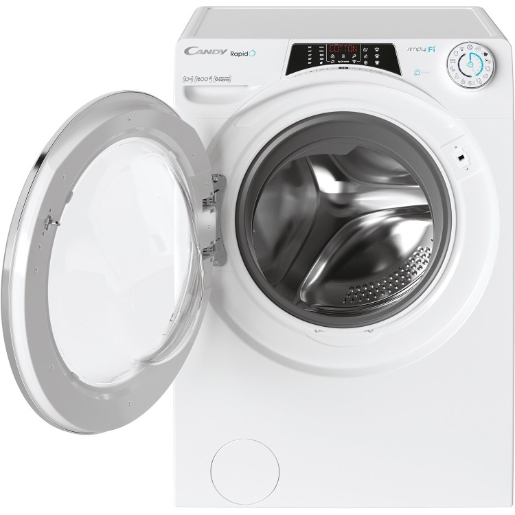 Refurbished Candy RO16106DWMCE-80 Freestanding 10KG 1600 Spin Washing Machine White